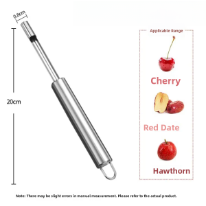 Stainless Steel Fruit Seed Remover Multi-Functional Home Use Red Date Plum Apple Core Extractor Kitchen Tool Seed Exterminator