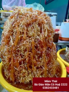 Mắm Thái Châu Đốc Loại Nhất hủ 500gr Ăn Liền Thương Hiệu Bà Giáo Mãn cô huệ 2222