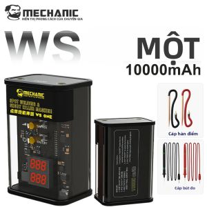Máy Dò Lỗi Mạch Ngắn Mạch Hàn Xung MECHANIC WS ONE Dụng Cụ Sửa Chữa Hàn Điểm Pin Kiểm Tra Mạch Điện Cho Công Việc Điện Không Phải Kim Loại