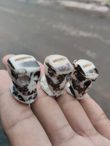 sawangan sulingan burung dara merpati bahan fiber motif tengkorak terbaru