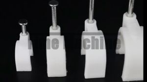 Cable Clip Pvc Clamp Round And Flat Type White Hanging Clamp C 5mm-14mm