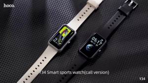 【New Support Calling 】HOCO Y34 Smart Sports Watch Bracelet 1.47inchTouch Screen Smart Band IP67 Waterproof Support Exercise Heart Rate SLeep Monitoring Smart Bracelet