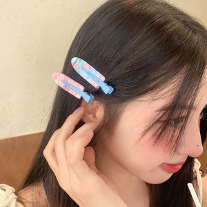 กิ๊บติดผม รูปแตงโม และองุ่นน่ารัก ไร้รอยต่อ ประดับกลิตเตอร์ เครื่องประดับ สําหรับผู้หญิง จํานวน 2 ชิ้น