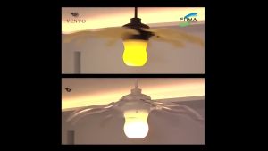 MT Edma 42in Fiore Kipas Angin Lampu Gantung Plafon menggunakkan Bohlam E14 dan Remote Control