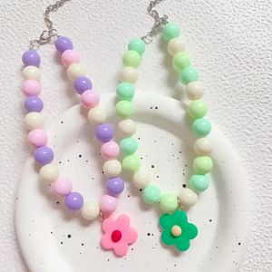 vòng cổ hoa hướng dương tua rua màu pastel dành cho chó mèo - T3 PETS SHOP