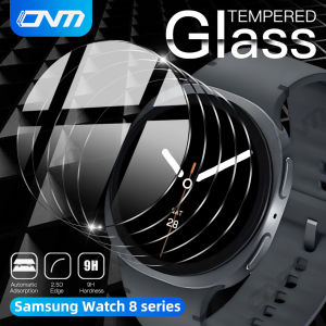 9H Hardness Tempered Glass Screen Protector for Samsung Galaxy Watch 8 (40mm/44mm) & Watch 8 Classic - Anti-Scratch Bubble-Free