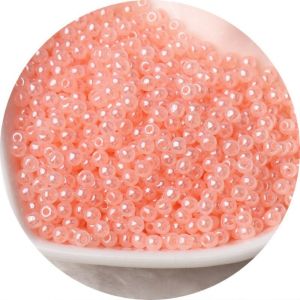 Hạt Cườm Thủy Tinh Giả Ngọc Bích Séc Hình Hạt Gạo Kích Thước 2/3/4mm Siêu Đồng Đều Dùng Làm Đồ Trang Sức Tự Làm Làm Vòng Tay