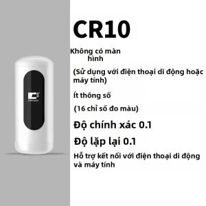 Máy Đo Màu Sắc Độ Chính Xác Cao Máy Quang Phổ Kế Dùng Cho Thử Nghiệm Sơn Phủ Vải Các Model Kaalee CR10 CR20 CR30 Kèm Pin.
