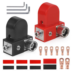 Đầu Nối Ắc Quy Bằng Đồng Thau Cho Ô Tô Xe Tải Tàu Thuyền - Kiểu Gắn Trên Kiểu Gắn Bên Vòng Nối Nguồn Đầu Ra 1X0/2/4 & 1X4/8 Gauge