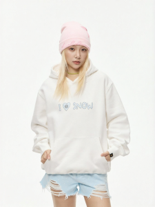 dangerouspeople | Hoodie Ski D Print Couples Fashion