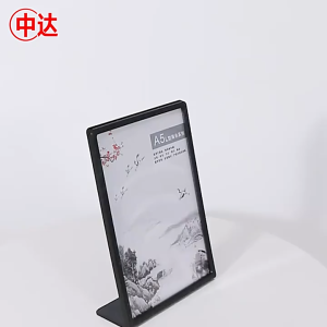 COZII ป้ายอะคริลิคตั้งโต๊ะ A4 A5 A6 ป้ายตั้งโต๊ะ การออกแบบลายไม้