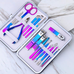 ZUNDUO Nail Clipper Manicure Set Nail Cutter Scissor Cuticle Nipper Home Personal Care Tool for Beauty Nail Care