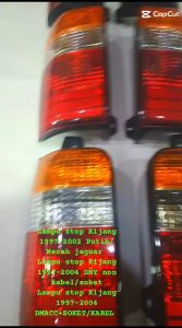 STOPLAMP/LAMPU STOP/LAMPU REM BELAKANG TOYOTA KIJANG 1997-2002 KIJANG KAPSUL EVI SEMUA TIPE LAMPU STOP KIJANG 2002-2004