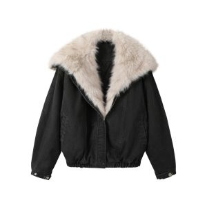 WESTAYONE | Small Petite Womens Faux Shearling Jacket