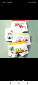4 Pcs/set Boys Boxer Brief 100% Cotton Cartoon Pattern Boyleg Panty Soft Briefs Kids Shorts for Boys 3-12 years old