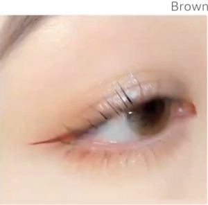 Softlens Vonvon Brown By EOS Dia.14mm Normal & Minus ( -0.50 s/d -10.00 ) Bisa Beda Minus Softlens Natural
