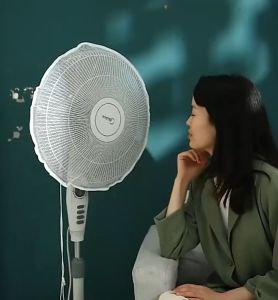 Kain pelindung kipas angin Cover kipas angin anti debu jaring pelindung kipas angin penutup kipas pengaman jari fan cover 6603