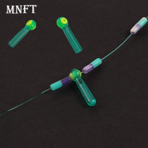 20Pcs Strong Silicone Fishing Floats Seat Block Rotation Drift Anti-winding Soft Sea Carp Fly Spinner Adapter Bait