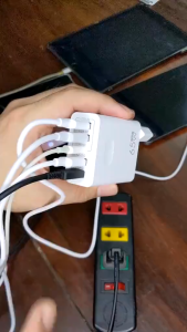 Củ Sạc Nhanh 120W 5 cổng GaN Sạc nhanh 5 in 1 Fast Charger Set ( 3 USB + 2 Type C)