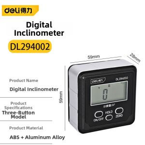 deli | High Precision Portable Digital Angle Ruler