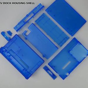 Transparent Replacement Faceplate Housing Shell For Switch Charging TV Dock Station Replacement Housing Case