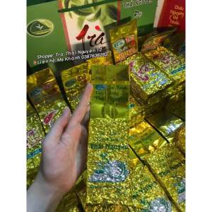 Chè đặc sản Tân Cương Thái Nguyên 1kg(10 gói 100g)_freeship_ tặng kèm túi xách