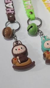 keychain murah labubu yoga keychain motor keychain mobil keychain rumah gantungan tas lucu