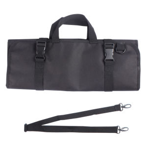 16 Slot Foldable Knife Roll Bag Chef Kitchen Cleaver Slicing Butcher Japanese Knife Carrying Case Outdoor Professional Pocket