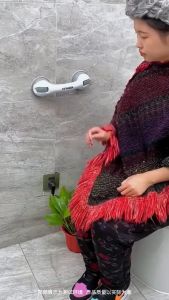 Bathroom Suction Cup Handle Grab Bar Toilet Bath Shower Tub Bathroom Shower Handrail Grab Handle Rail Grip for Elderly Safety