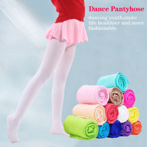 BC Pantyhose Ballet Dance Tights For Girls Stocking Children Velvet Thick Warm Solid Pantyhose Girls Tights