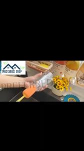 PREFERRED SHOP 3 in 1 Multi Bottle Cleaning BrushSponge Baby Bottle Brush Cup Lid Gap Bottle Cleaner Brush Cleaning Brush Multifunctional Cup Brush with Long Handle