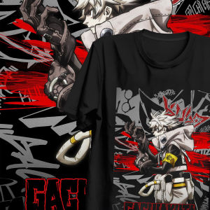 Mens T-shirt Hot Anime Gachiakuta Loose Oversized Y2k Short Sleeve Anime T-Shirt Male Clothing Casual Heavy Cotton Top Tee