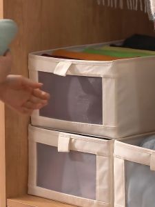 Inaso Kotak Penyimpanan Pakaian Dalam Underwear Storage Box Organizer Kaos Kaki Tempat Penyimpanan Bra Laci Lemari Pakaian Rak Kosmetik Meja HSB227