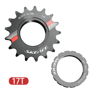 SKEACE Bike Single-Speed Cassette 14T 15T 16T 17T 18T Fixed Gear Bicycle Flywheel Sprocket Cog Fixie Track Bike Locking Ring