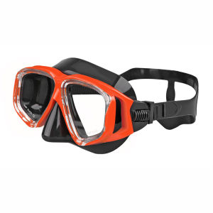 Child Safe Silicone Anti-Choking Integrated Nose Guard Diving Mask