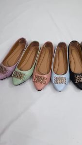 Hellona Yoona Flatshoes Wanita Cantik Elegan Sol Karet