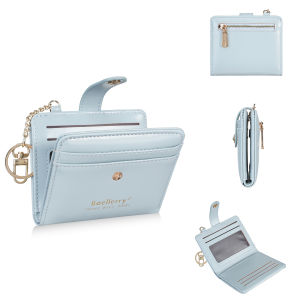 Baellerry | Baellerry Womens Print Clutch Wallet Short Credit Card Holder PU Leather Coin Purse Female Card Case