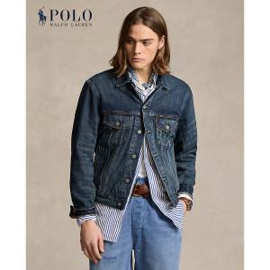 Polo Ralph Lauren Men Faded Denim Trucker Jacket