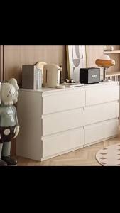 DAMIK Tủ Buffet Đựng Đồ Đa Năng Cao Cấp Tủ Gỗ Mdf Chống Thấm Dung Lượng Lớn Thiết Phù Hợp Làm Tủ Bếp