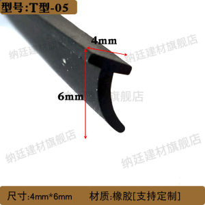 Introduction to T-Type Rubber Sealing Strip