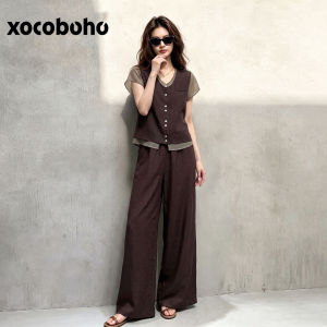 xocoboho | Elegant and High-Quality Office Style Two-Piece Set