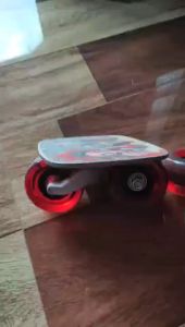 Roller Road Drift Skates Plate Pro Skates Anti-slip Board Portable Split Skateboard Aluminum Alloy with PU Flash Wheels