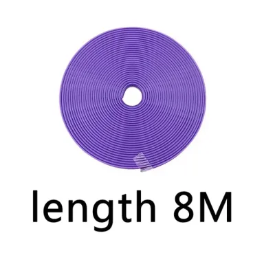 Universal Car Rim Protect Strip 8 Meters Wheel Edge Protector Car Wheel Sticker Tire Protection Care Covers Car Styling