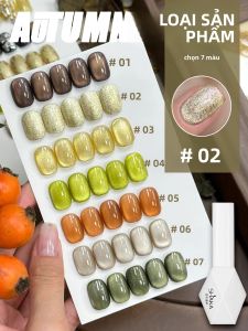 1 Hạt Pha Lê Móng Tay Mùa Thu WS Gold Mắt Mèo Màu Hổ Phách Dùng Cho Sơn Móng Tay Gel - Sản Phẩm Bán Chạy Nhất Mùa Thu