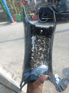 cover tanki satria hiu karbon forget