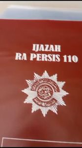 permasihseto Map Ijazah untuk Menyimpan Dokumen Anak Sekolah