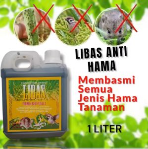 Jual LIBAS 1 LITER - BELI 5 GRATIS 1 Pestisida Insektisida Pembasmi Hama Tanaman Racun Tikus