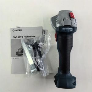 Bosch | Bosch GWS 18V-8 Professional 18V Cordless Angle Grinder M10 100mm Brushless Cutting Machine 11000 rpm Power Tools