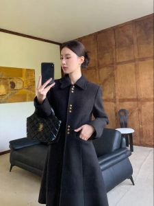 Elegant Chic Style Waist-accentuating Coat