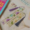 Floral Collection Resin Bookmark. 